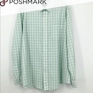 George Green Large Checkered Button Down
